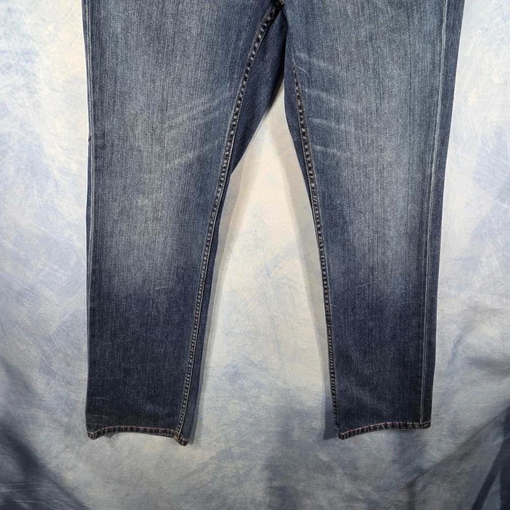 Tommy Bahama Authentic Mens 34x32 Medium Wash Straight Leg Denim Jeans RN86549